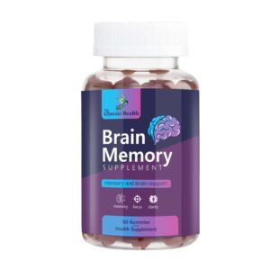 Brain Memory Supplement | Memory & Brain Support | 60 Gummies | Classic Health